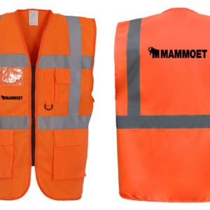 YK103 Mammoet Hi-Vis Exec Vest - Orange