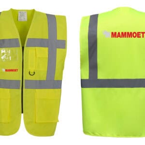 YK103 Mammoet Hi-Vis Exec Vest - Yellow
