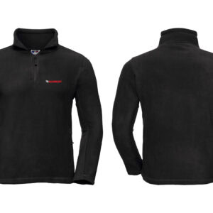 874m Mammoet Zip Neck Fleece - Black