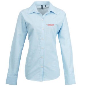 PR334 Ladies Long Sleeve Shirt - Light Blue