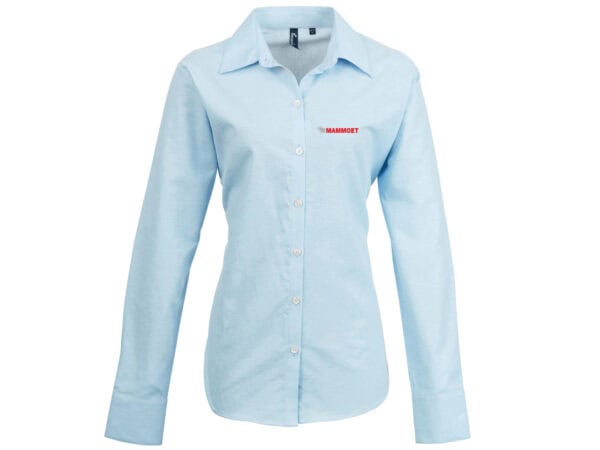 PR334 Ladies Long Sleeve Shirt - Light Blue