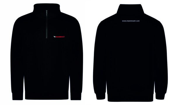 RX305 Mammoet Zip Neck Sweat - Black
