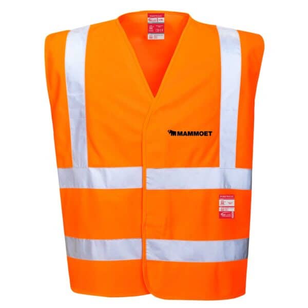 Mammoet FR Hi-Vis Vest - Orange