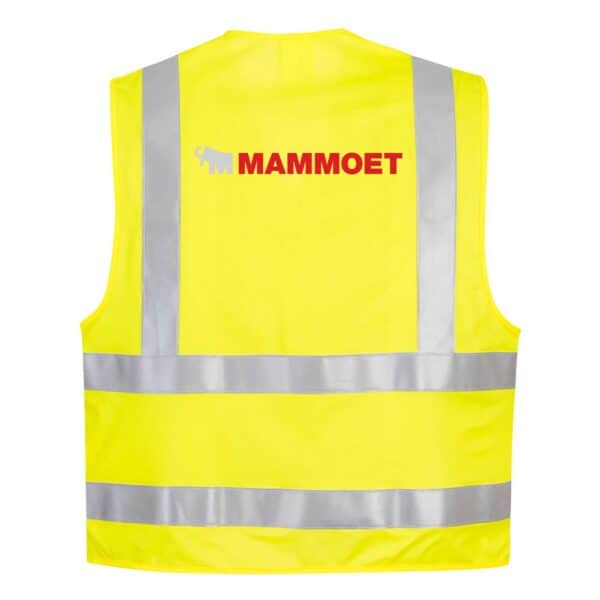 Mammoet FR Hi-Vis Vest - Yellow - Image 2
