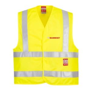 Mammoet FR Hi-Vis Vest - Yellow