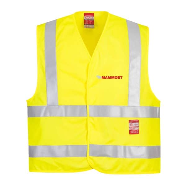 Mammoet FR Hi-Vis Vest - Yellow
