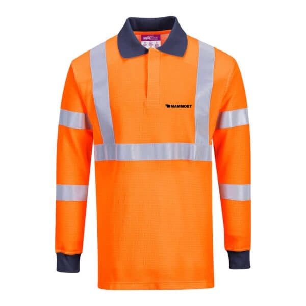 Mammoet FR Polo Shirt - Orange