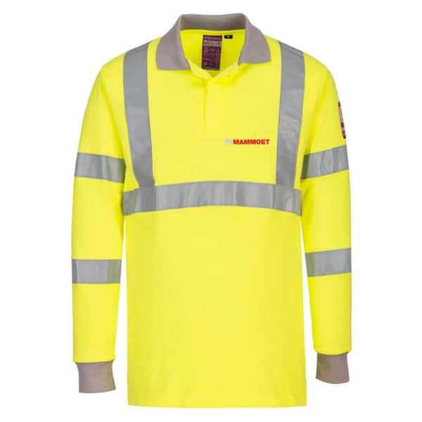 Mammoet FR Polo Shirt - Yellow