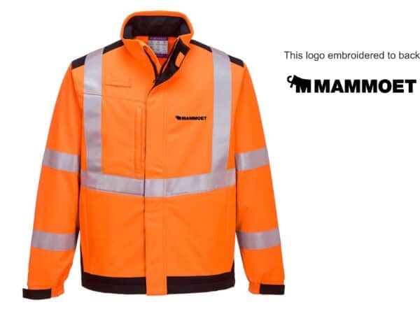 Mammoet FR Softshell Jacket - Orange