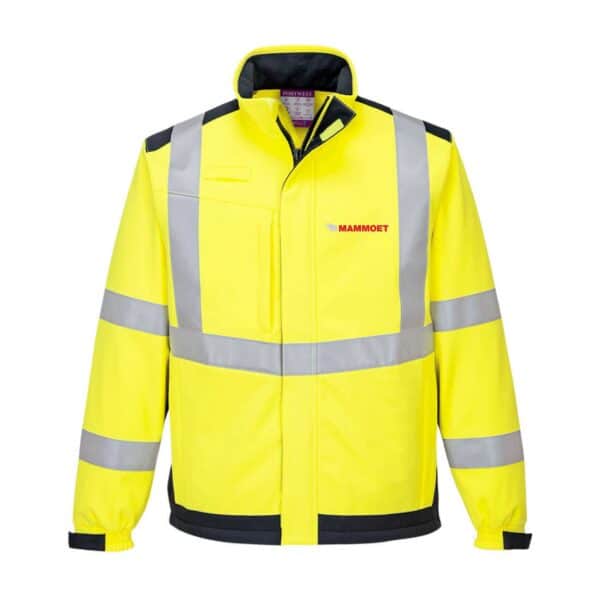 Mammoet FR Softshell Jacket - Yellow