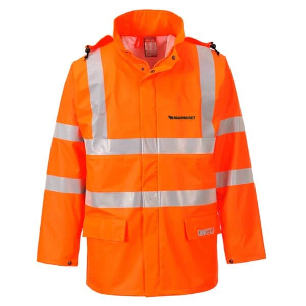 Mammoet FR Rain Jacket - Orange
