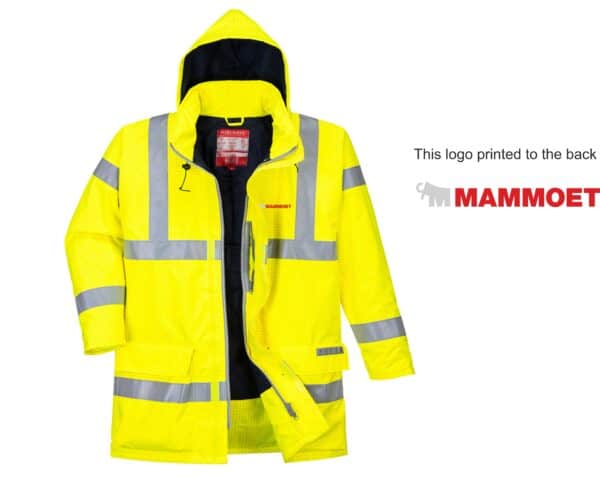 Mammoet FR Winter Jacket - Yellow
